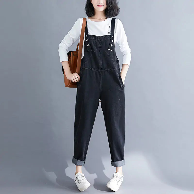 Casual Denim Jumpsuit