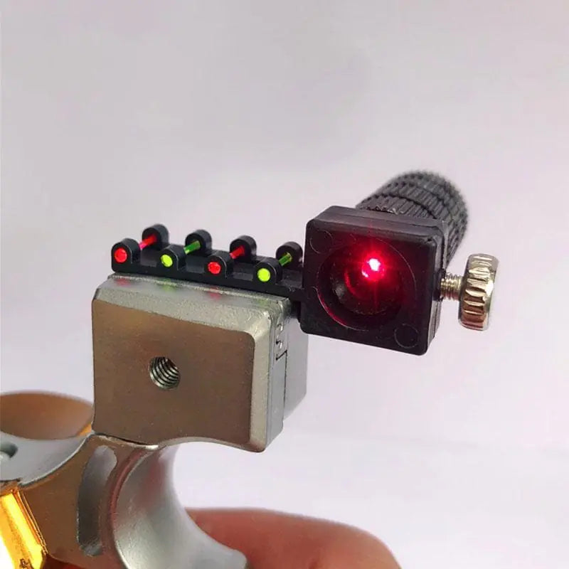 High-power Laser Aiming Slingshot