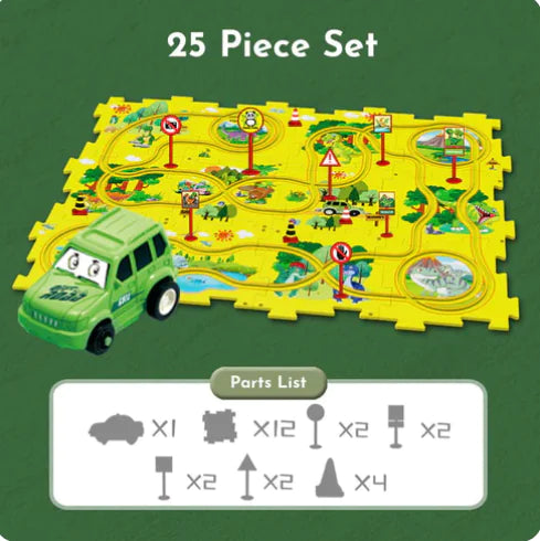 Kids Car Track Puzzle