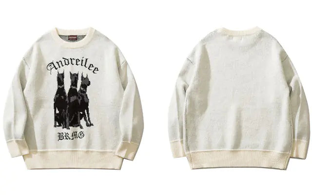 Vintage Doberman Sweater