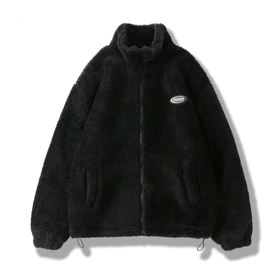 Retro Winter Fleece Jacket