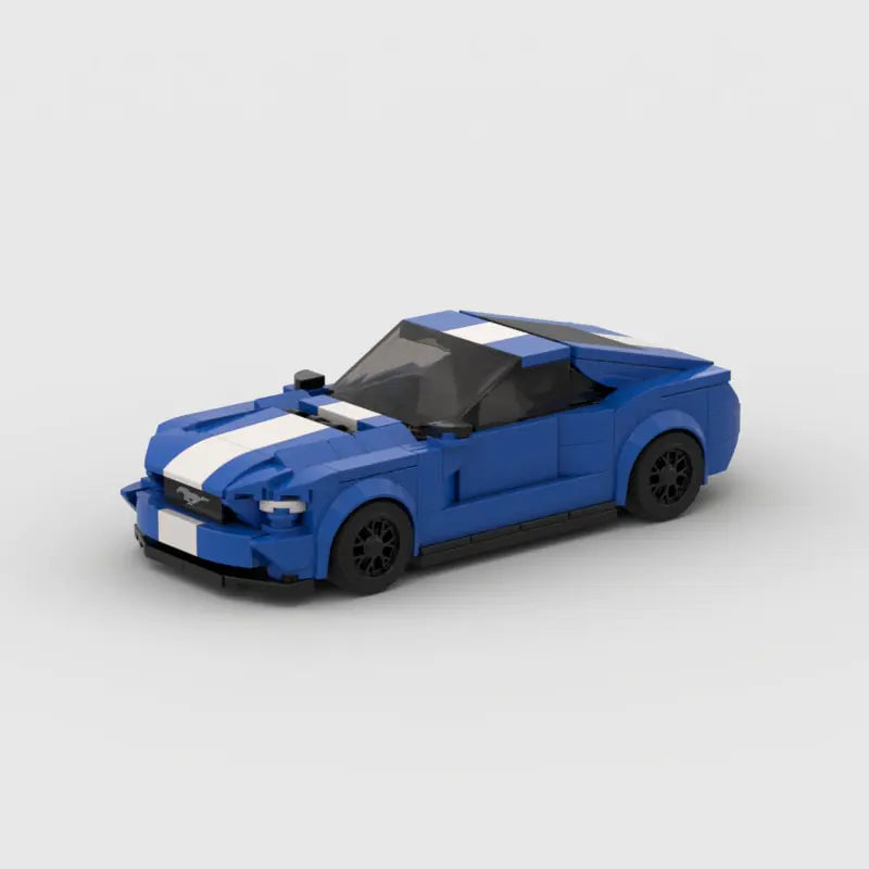 Mustang Brick Model Car