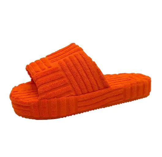 Furry Casual Slides