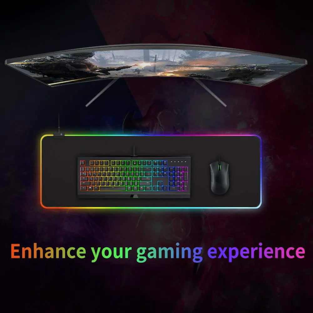 LED Mouse Pad - Waterproof